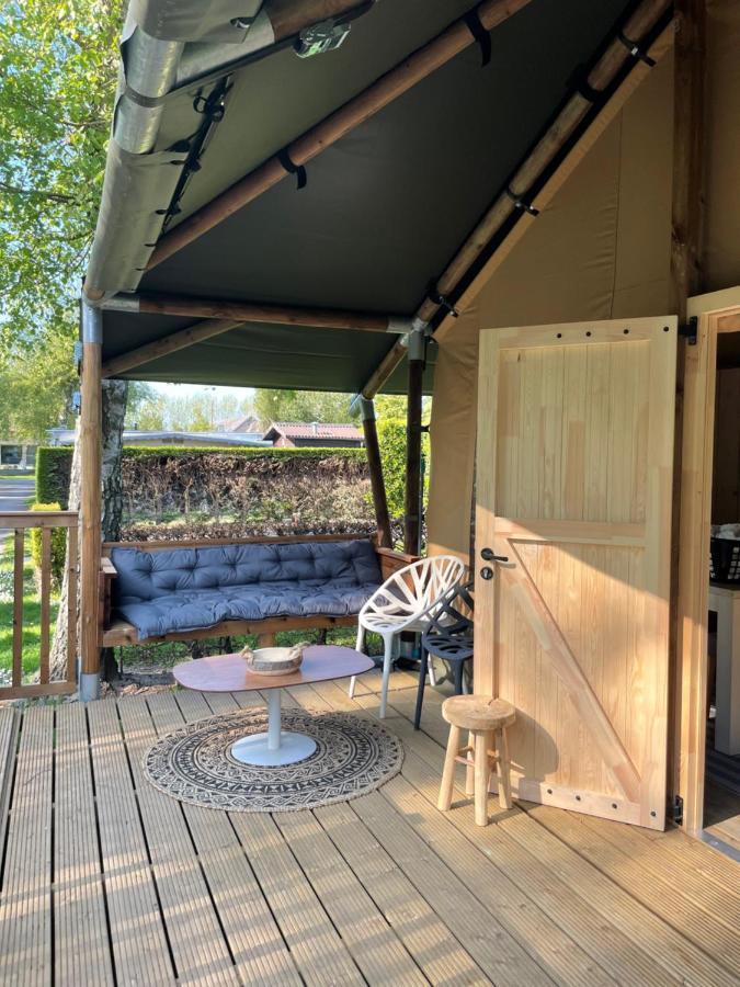 Glamour Glamping At Little Beach Jabbeke  Exterior photo